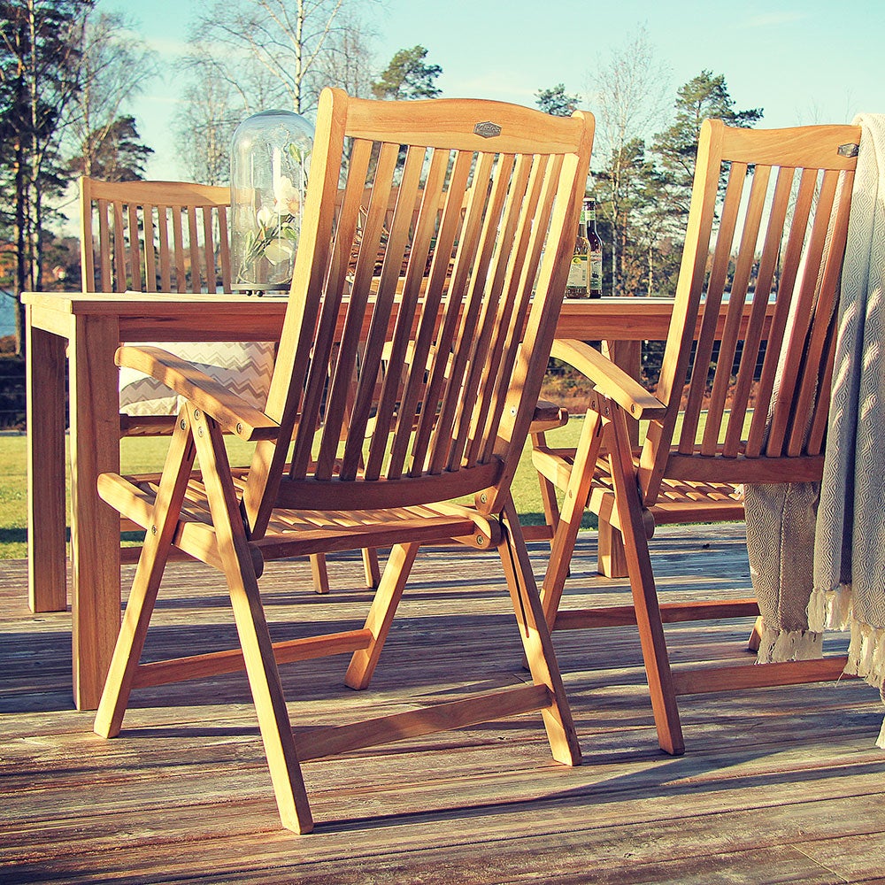 Veronica armchair natural teak
