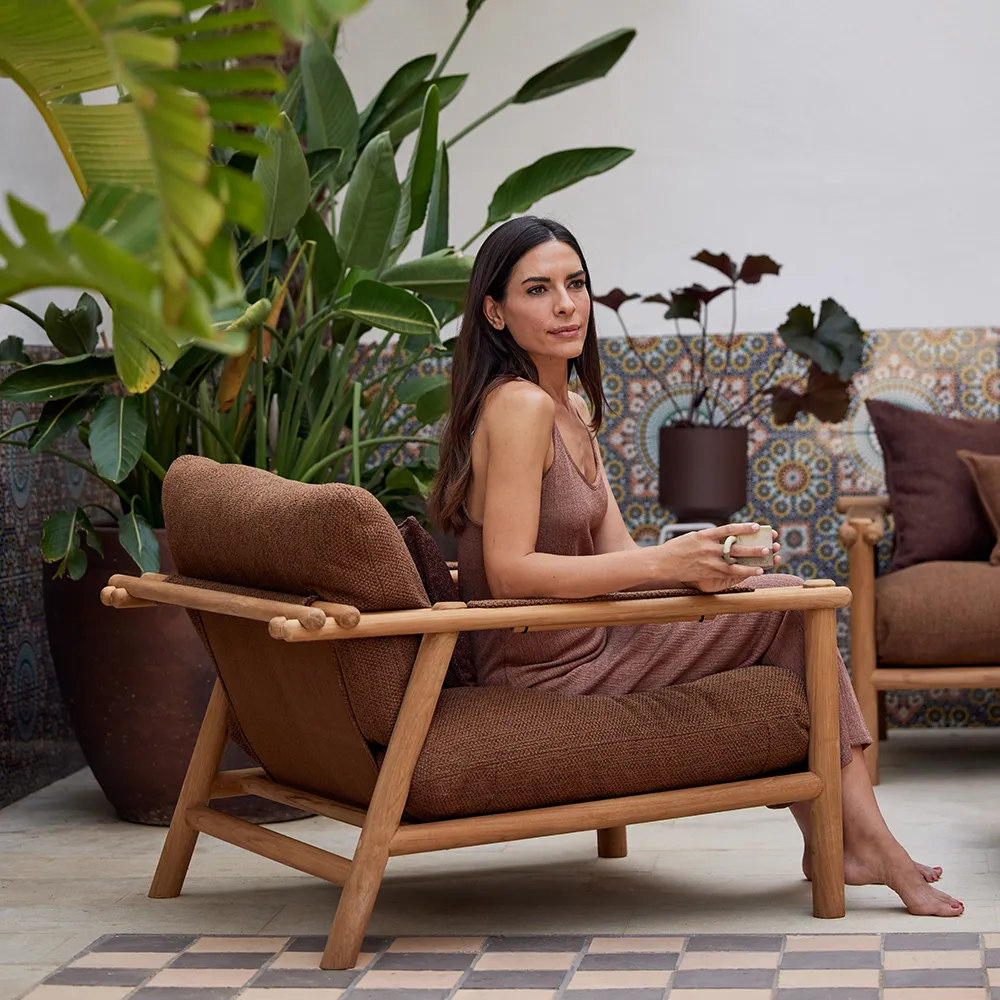 Sticks Armchair Teak