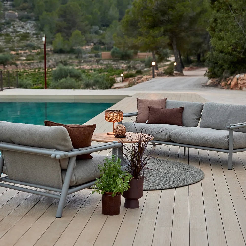 Sticks 2 seater sofa Taupe