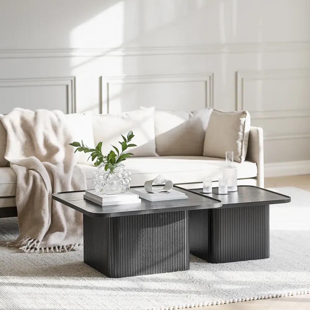 Sullivan coffee table 60x60 cm black