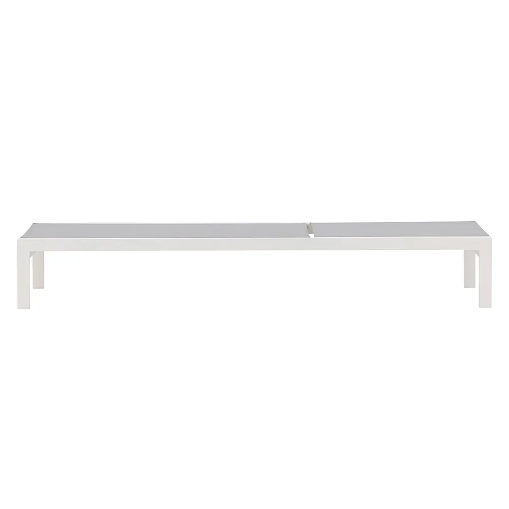 Copacabana Sunbed White/Grey 2-pack