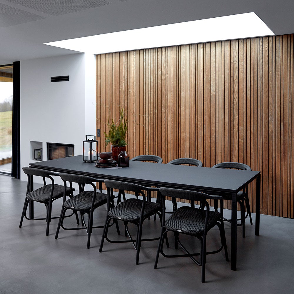 Noble Armchair Black Rattan