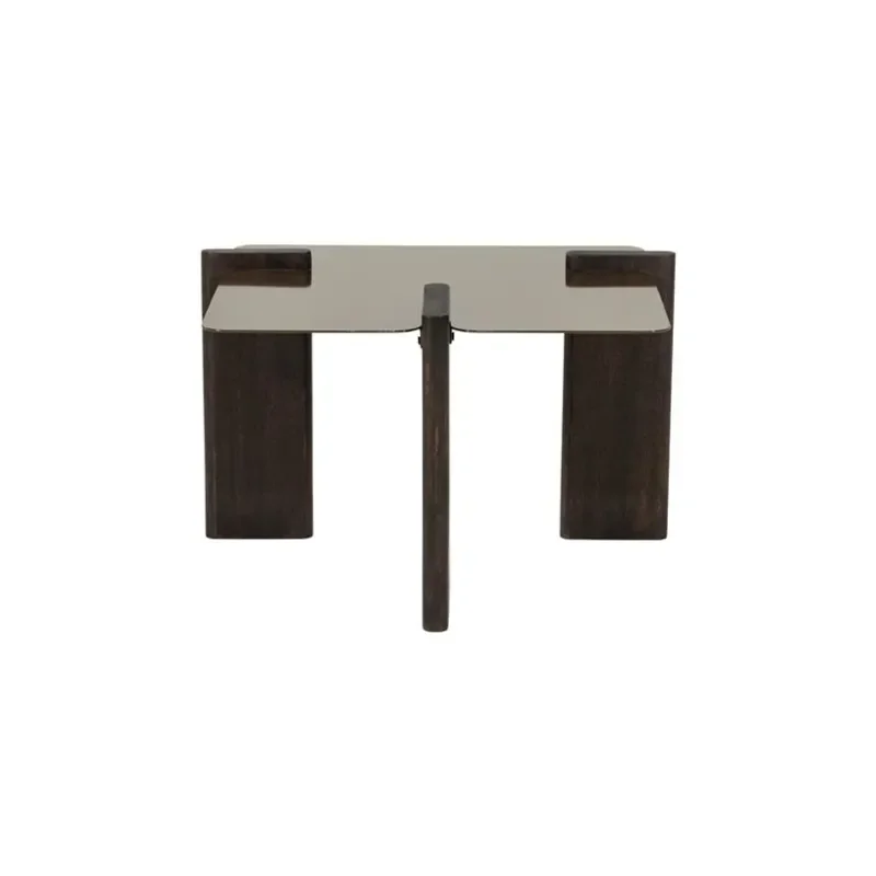 Voro side table 35x52x56 cm iron brown