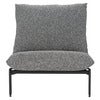 Blixt armchair Black / Teddy ant