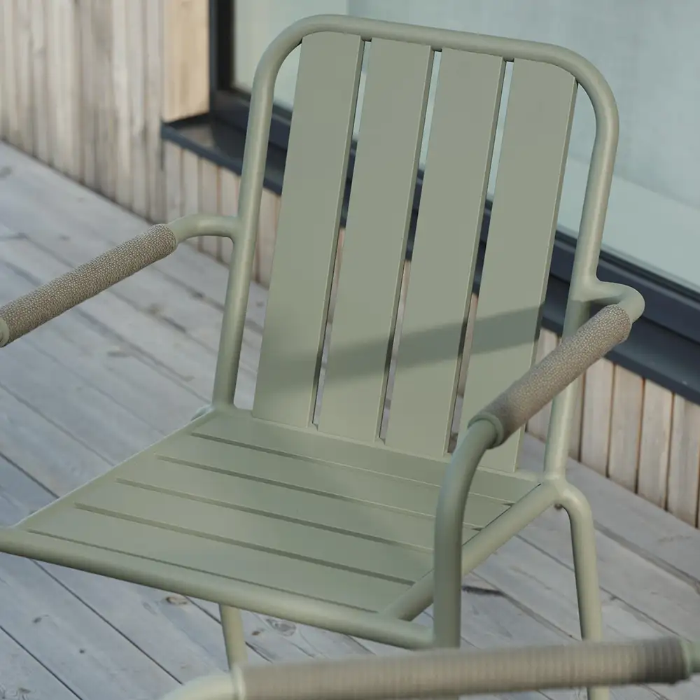 Innes armchair dusty green