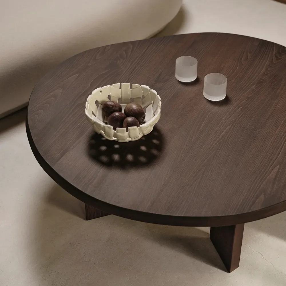 Tarn Coffee Table - Dark Stained Beech