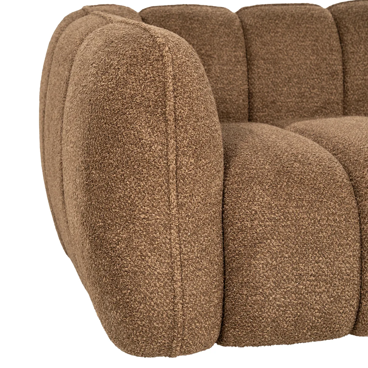 Sofa Cubetto (2.5-Seater) Brown