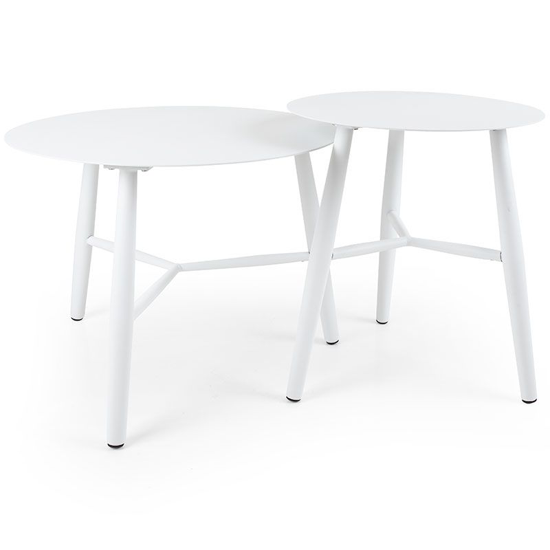 Vannes coffee table 60 cm white