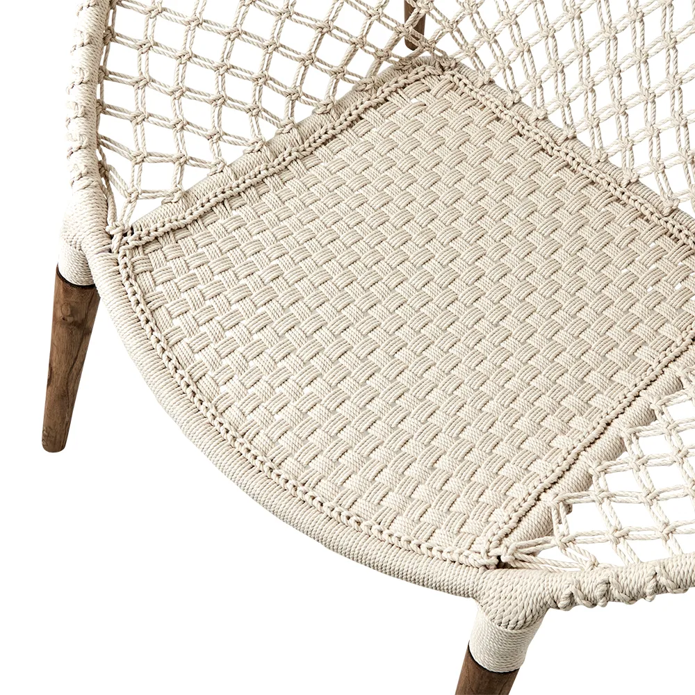 Elof Armchair White