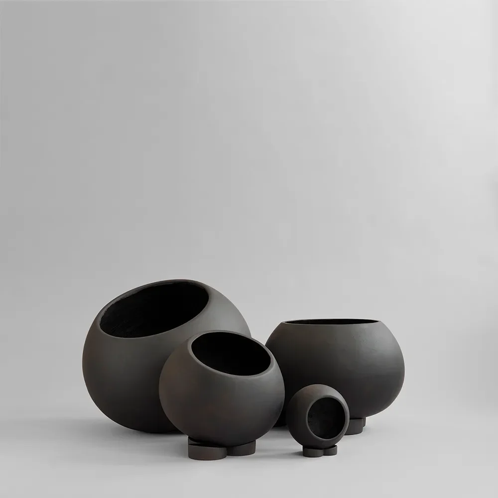 Urchin pot Petit - Coffee