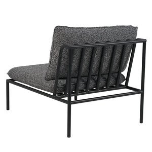 Collier Centre section Black / Teddy black