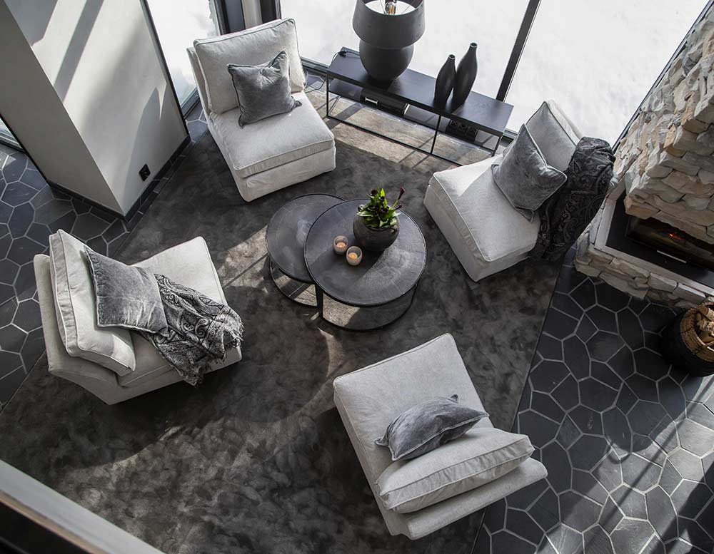 Town Armchair True Grey