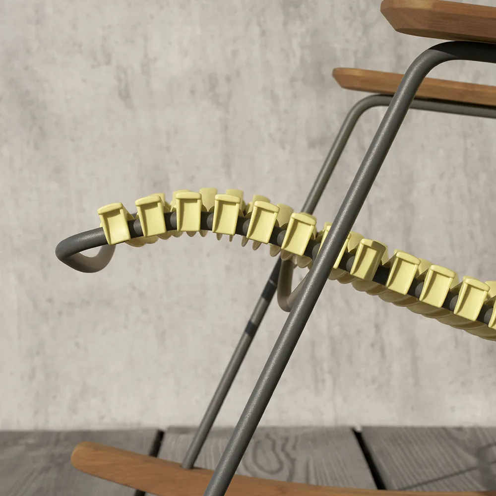 CLICK rocking chair Lemon zest