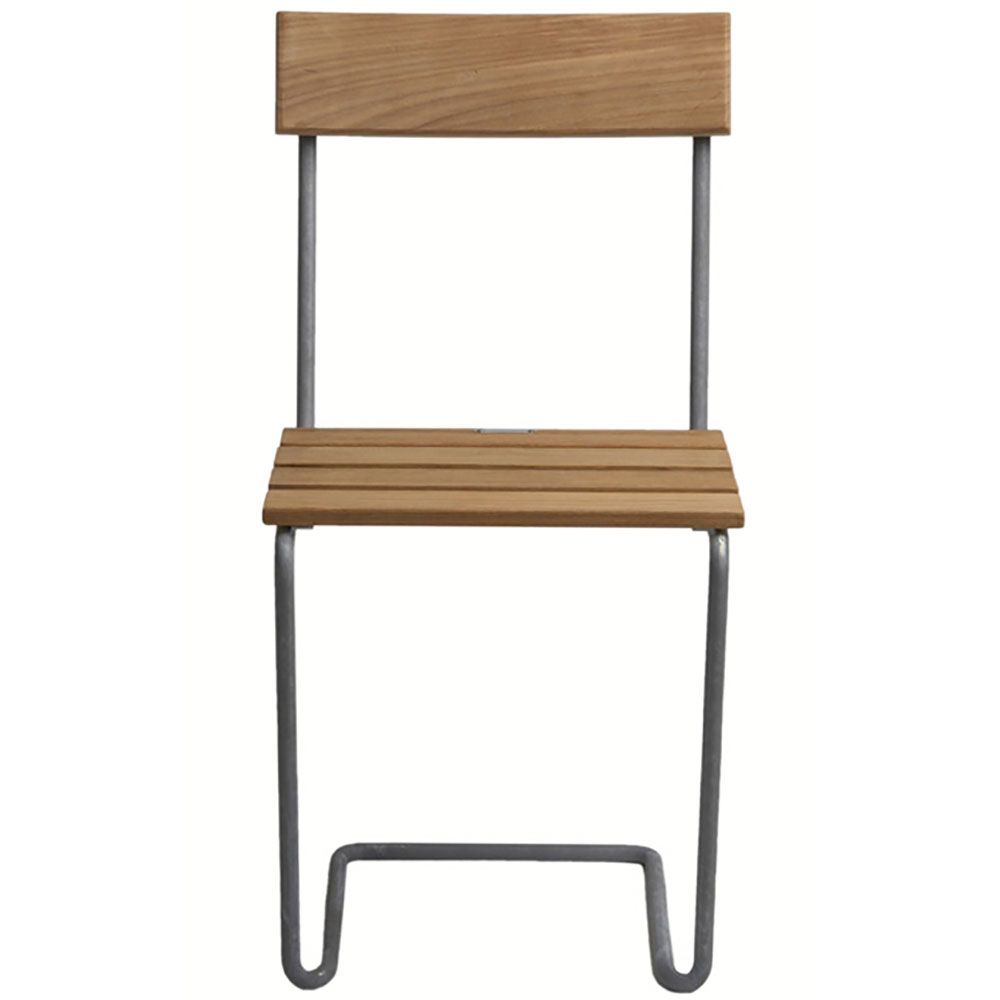 Chair 1 Untreated Teak / Hot dip galvanised Frame