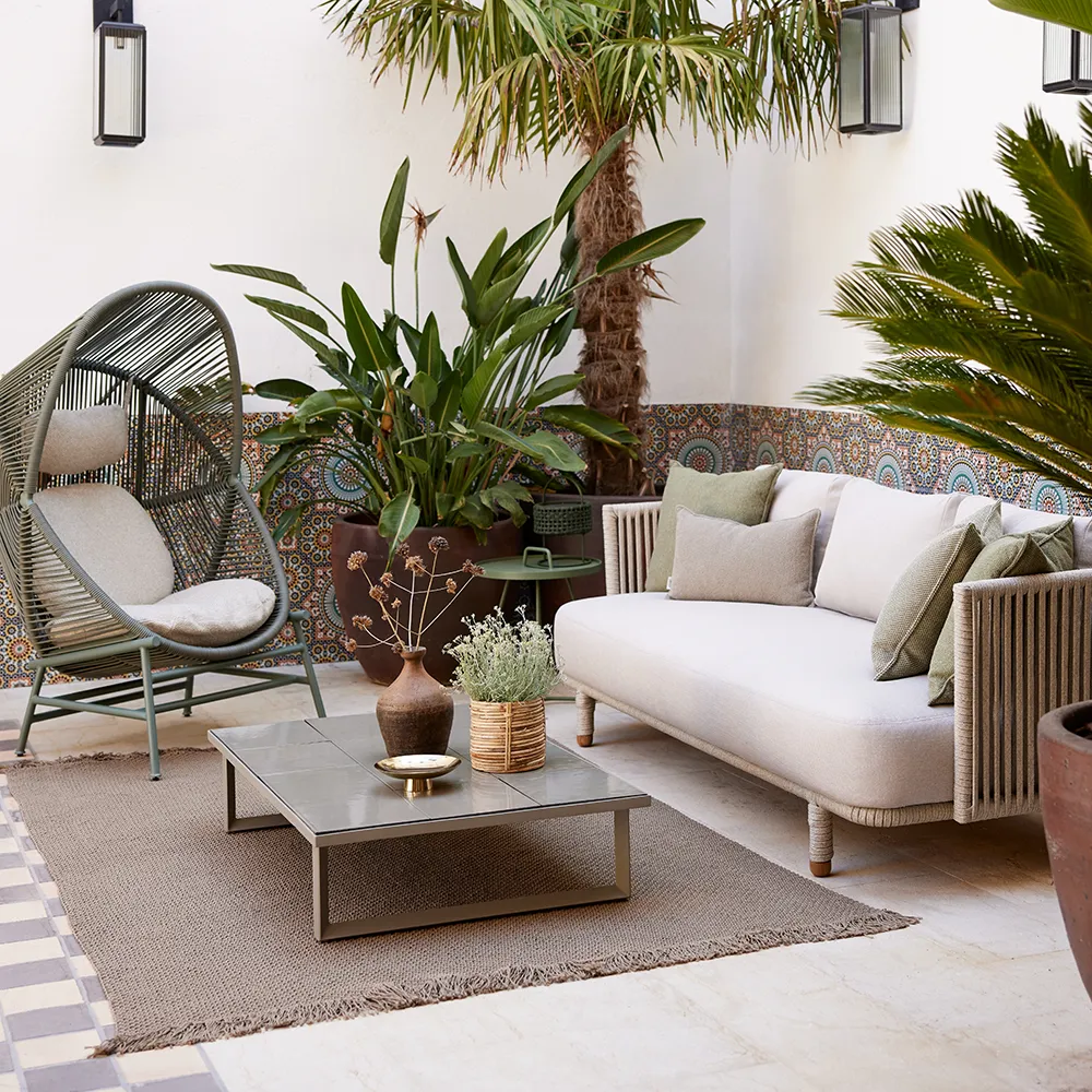 Knit carpet 240x170 cm Dark sand