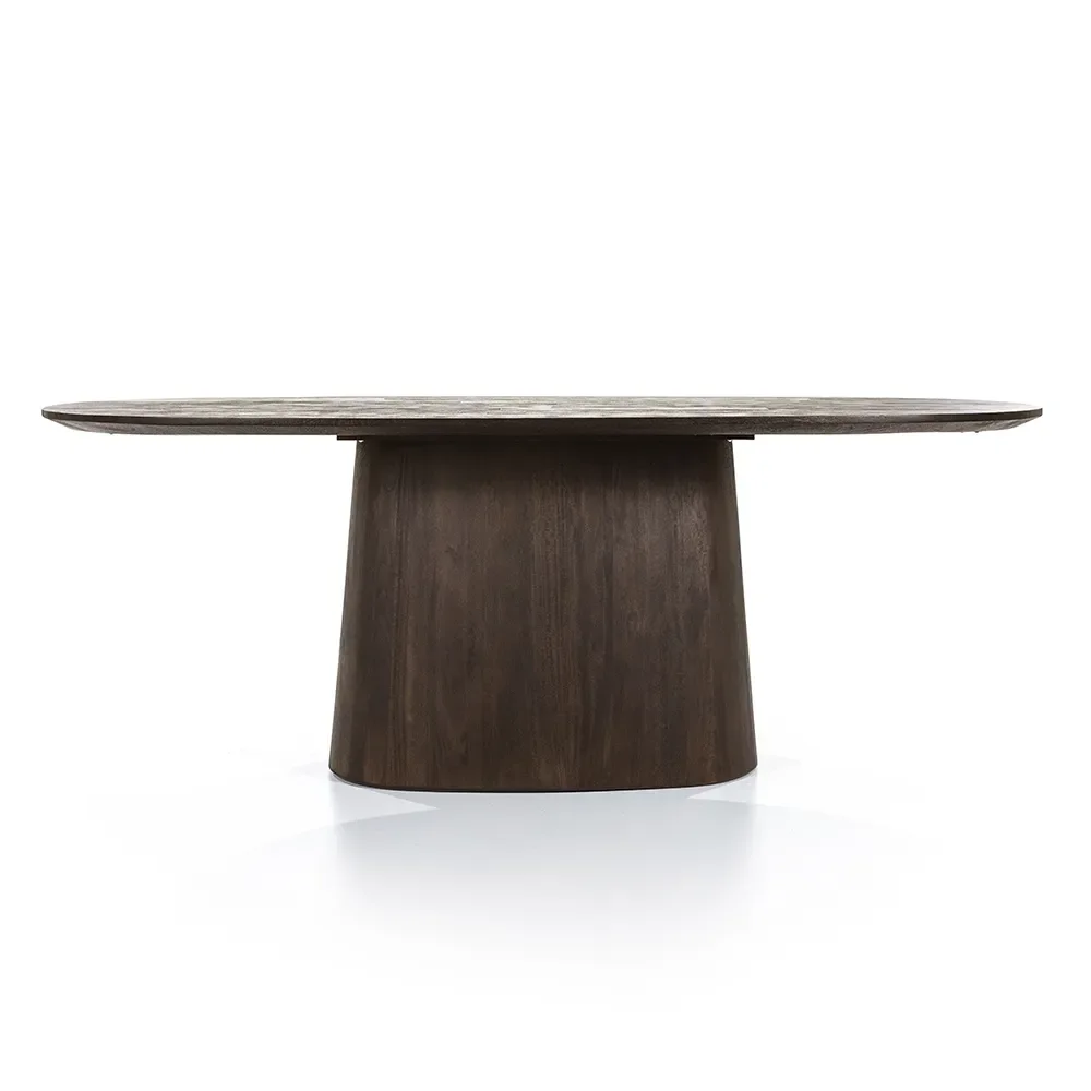 Aron Dining table 200x110 - brown