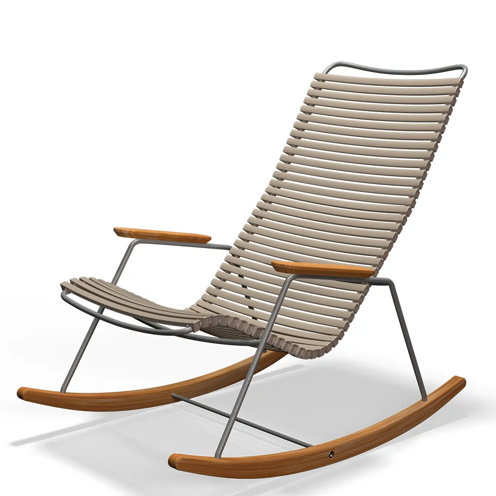 Click Rocking Chair CLICK rocking chair beige Houe | Buy your outdoor furniture from Hulténs