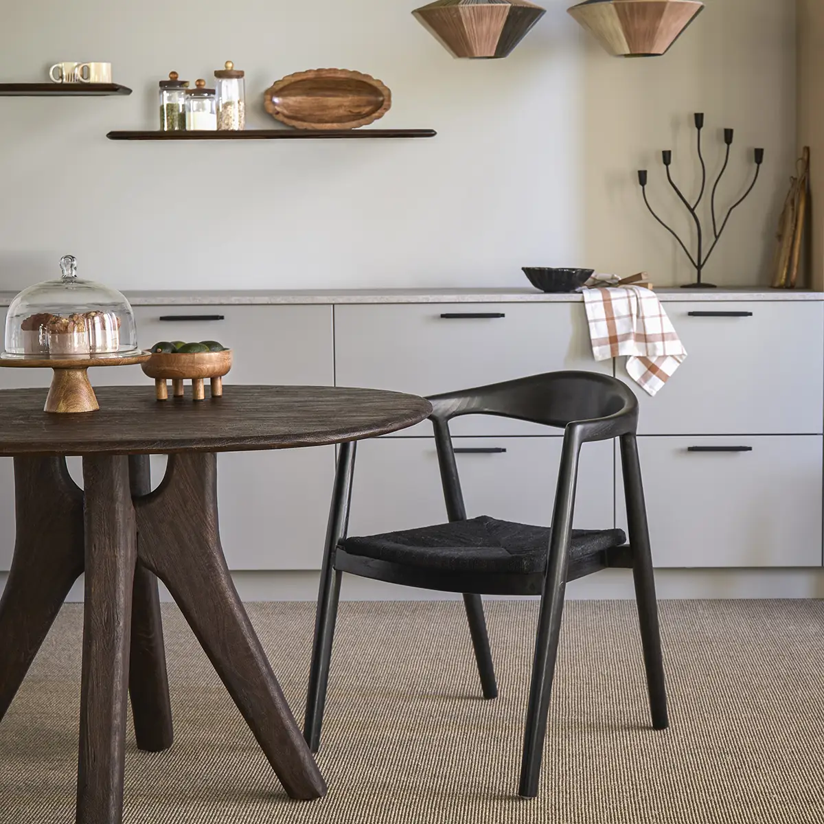 PORTLAND Armchair Black