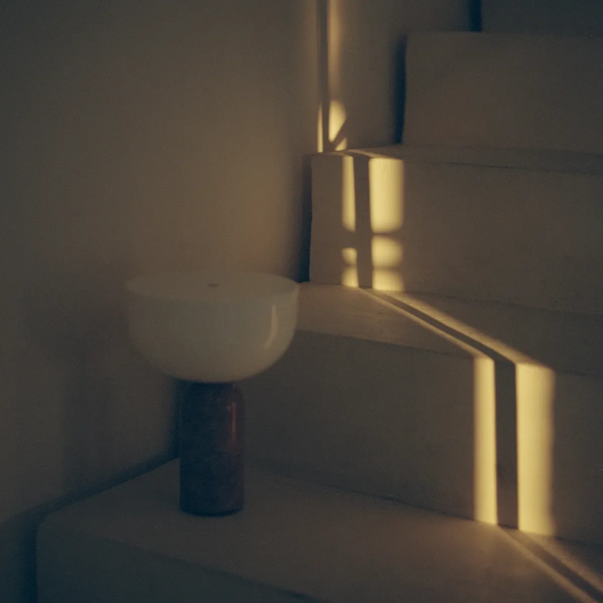 Kizu Portable Table Lamp Breccia Pernice