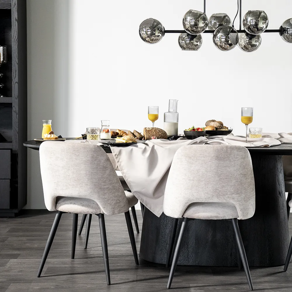 Aron Dining table 200x110 - black