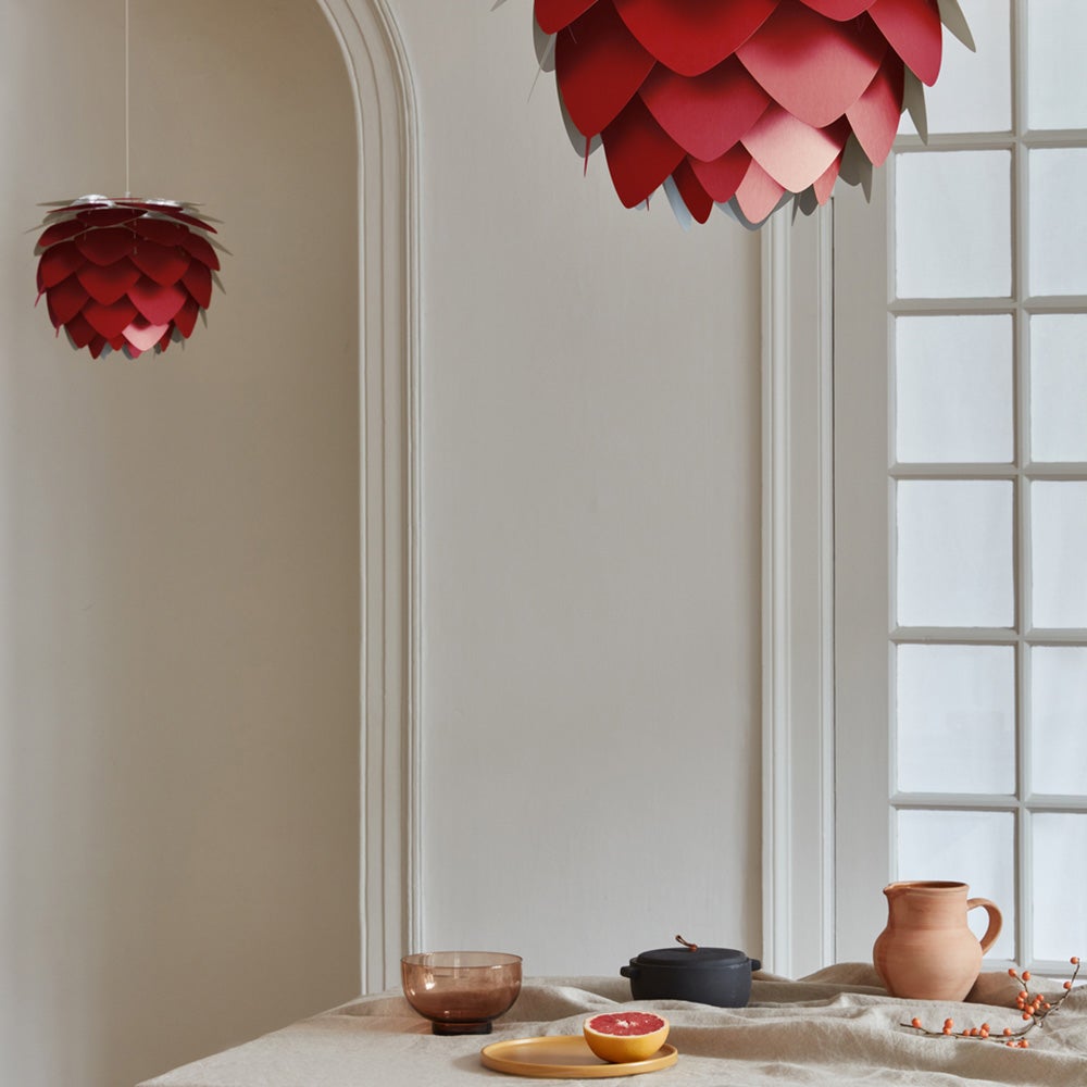 Aluvia Lampshade Ø40 cm Ruby Red