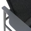 Soro armchair Antracit/Teddy Black
