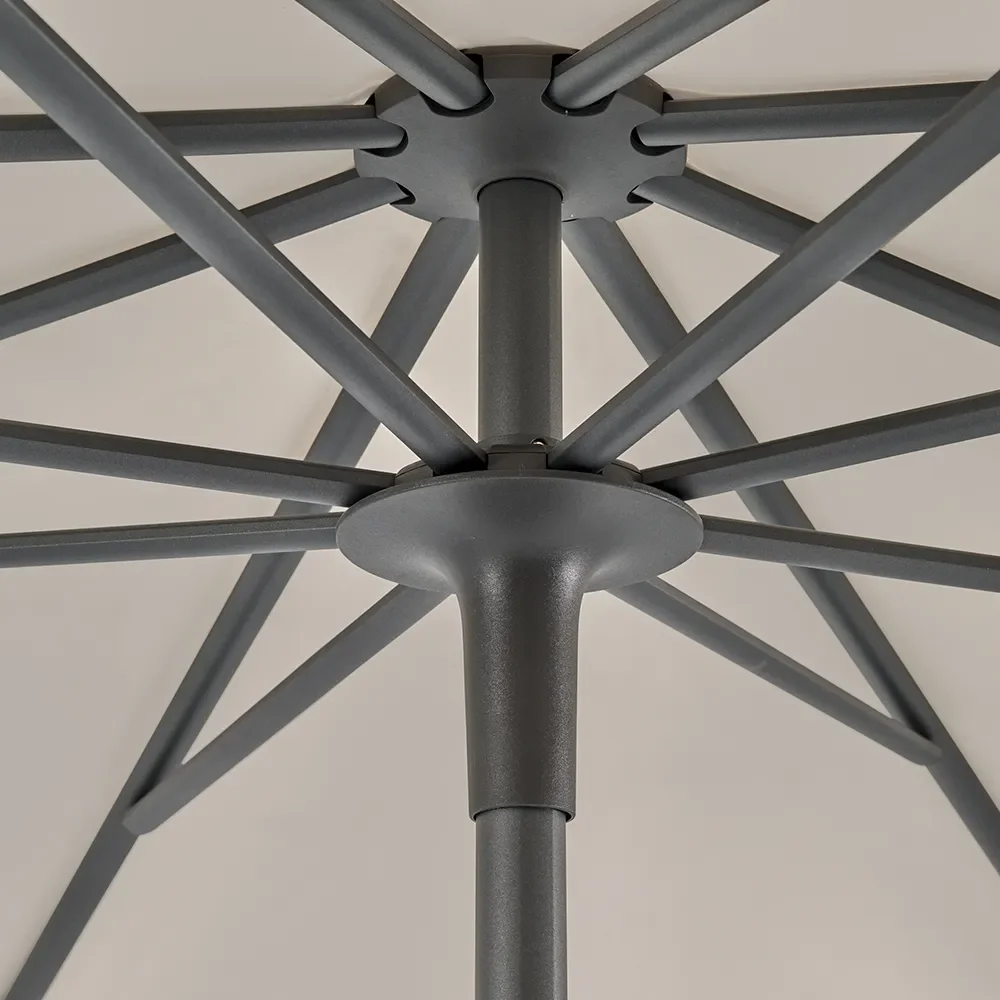 Smart parasol 240x240 cm anthracite Cat.5 550 Cement