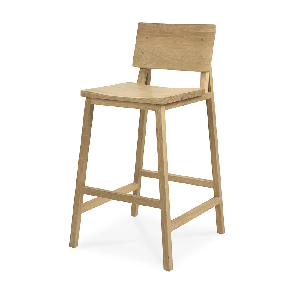 N3 Bar stool Oak