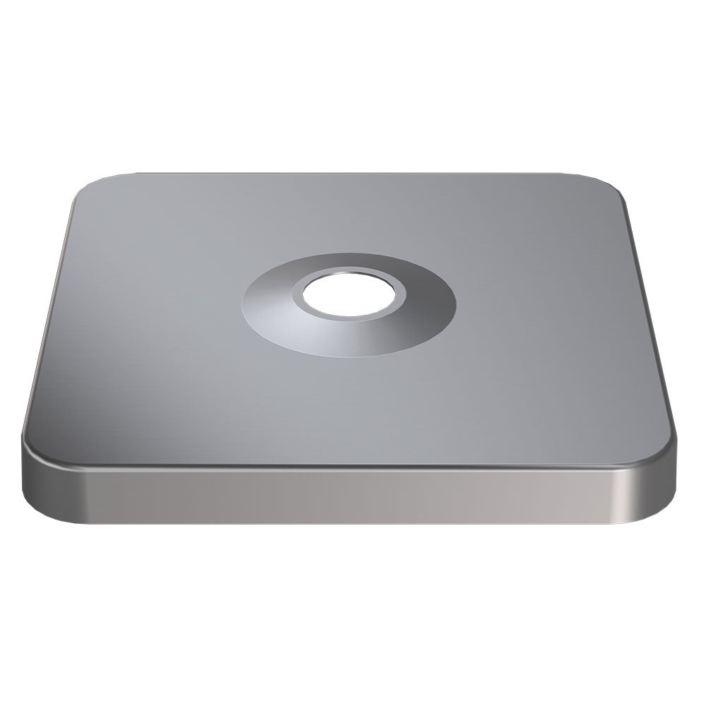 Cover cap aluminium anodised look for parasol base M4, 180kg