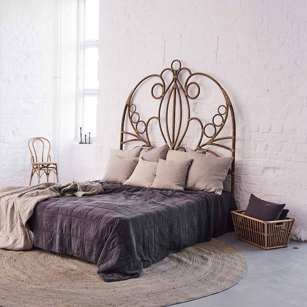 Headboard Natalia 180 Cm Rattan Antique