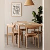  Roller Max Dining Table Oak Ø150 cm