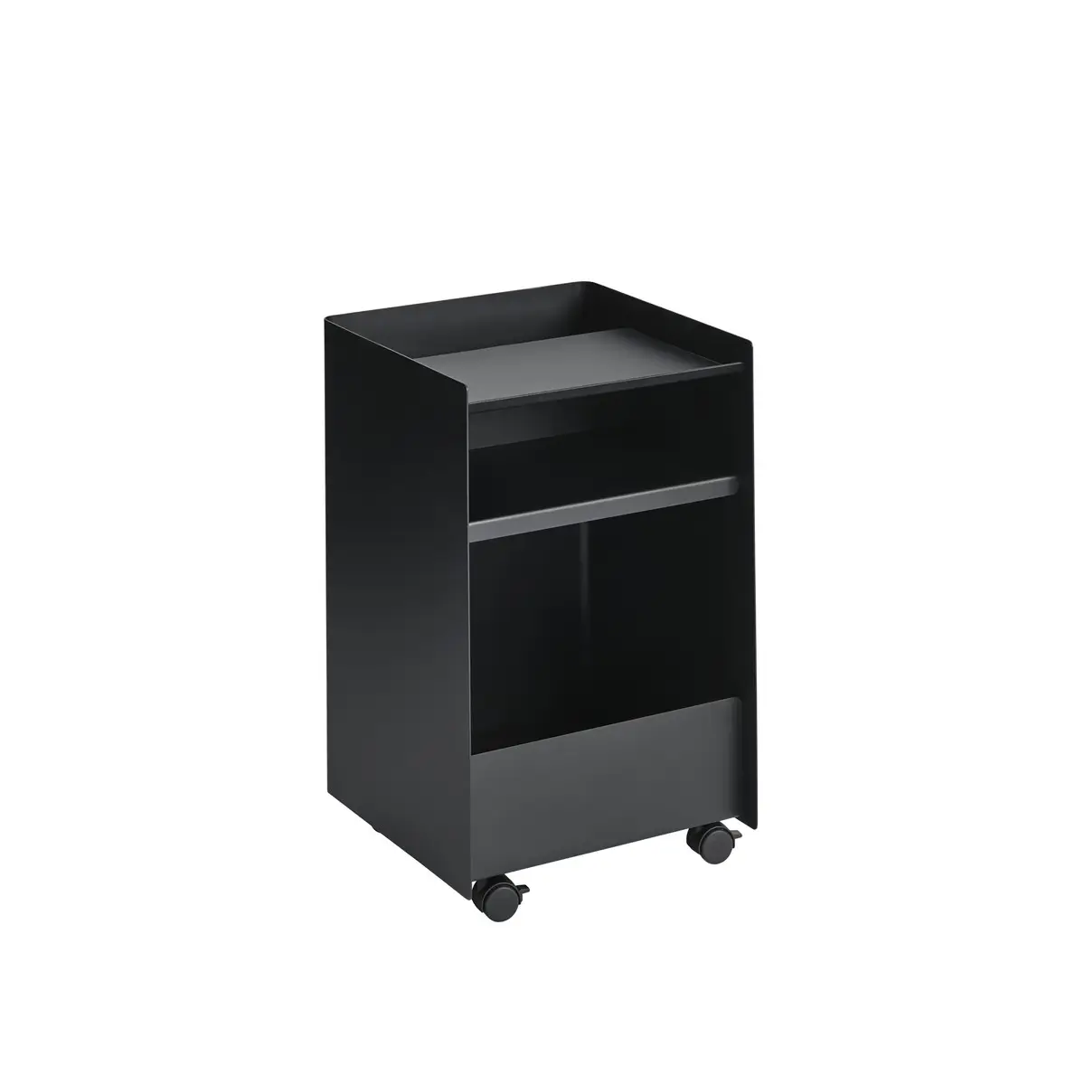 Folded Trolley H 61,5 cm Open - Black