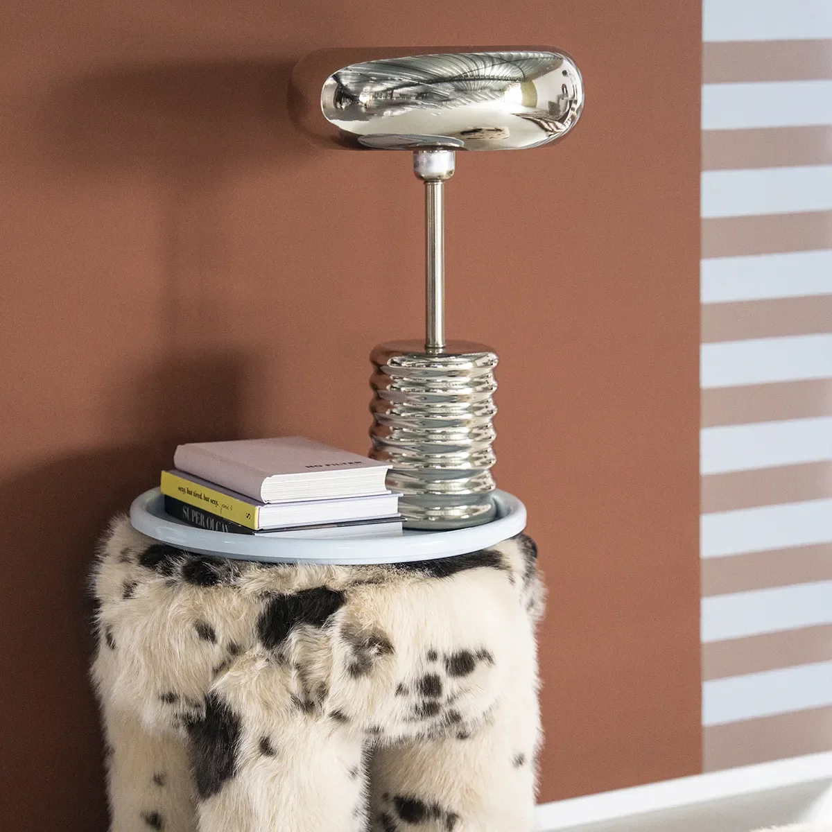 Table Lamp Chromeo Chrome H46 cm