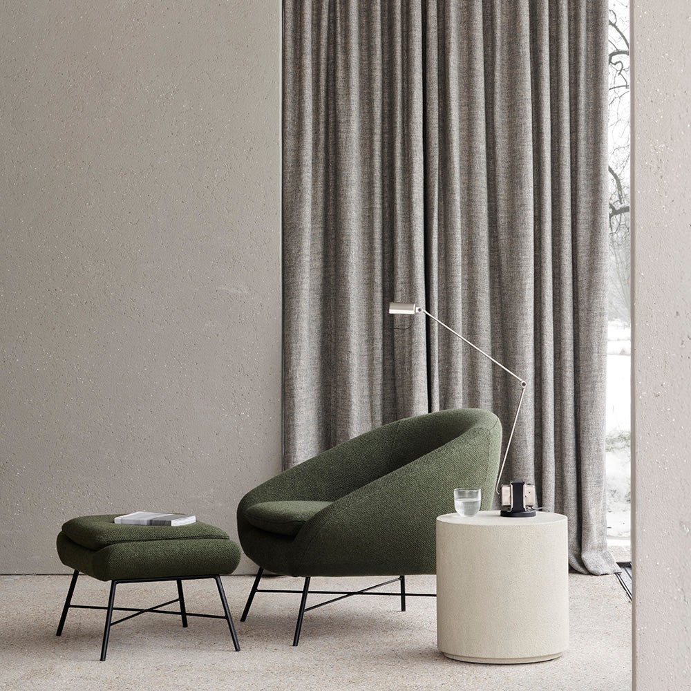 Barrow footstool - Pine Green