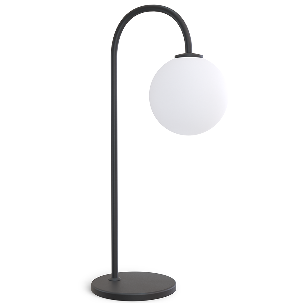 Balloon table lamp black G9