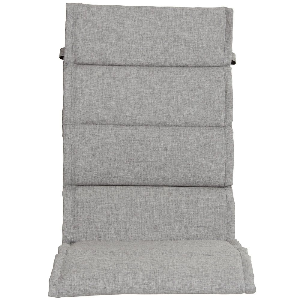 Dubai cushion recliner light grey