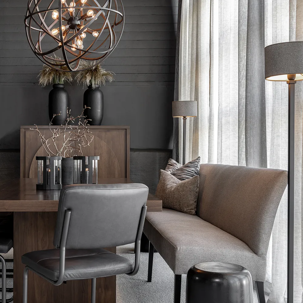 Gstaadt dining sofa 160 cm, Rave liver