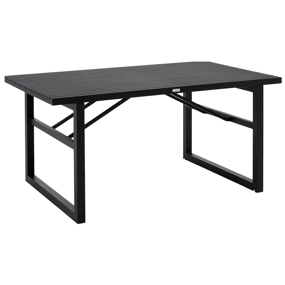 Vevi dining table 90x160 cm black