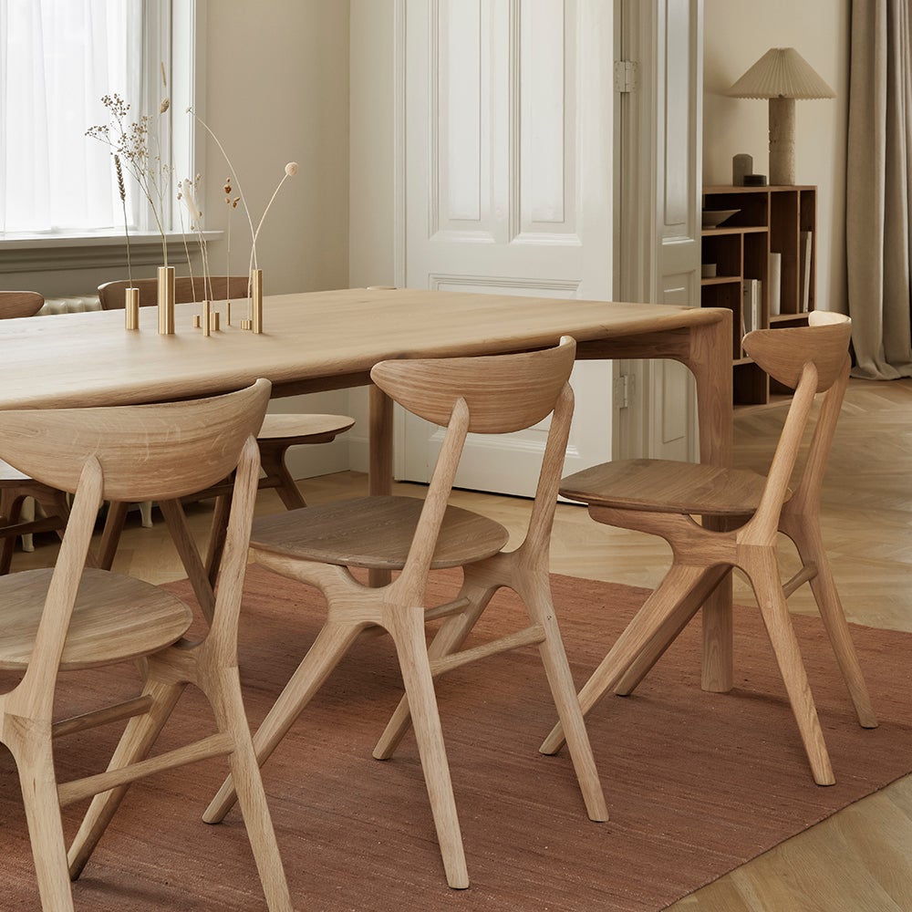 PI Dining Table 95x200 cm Oak