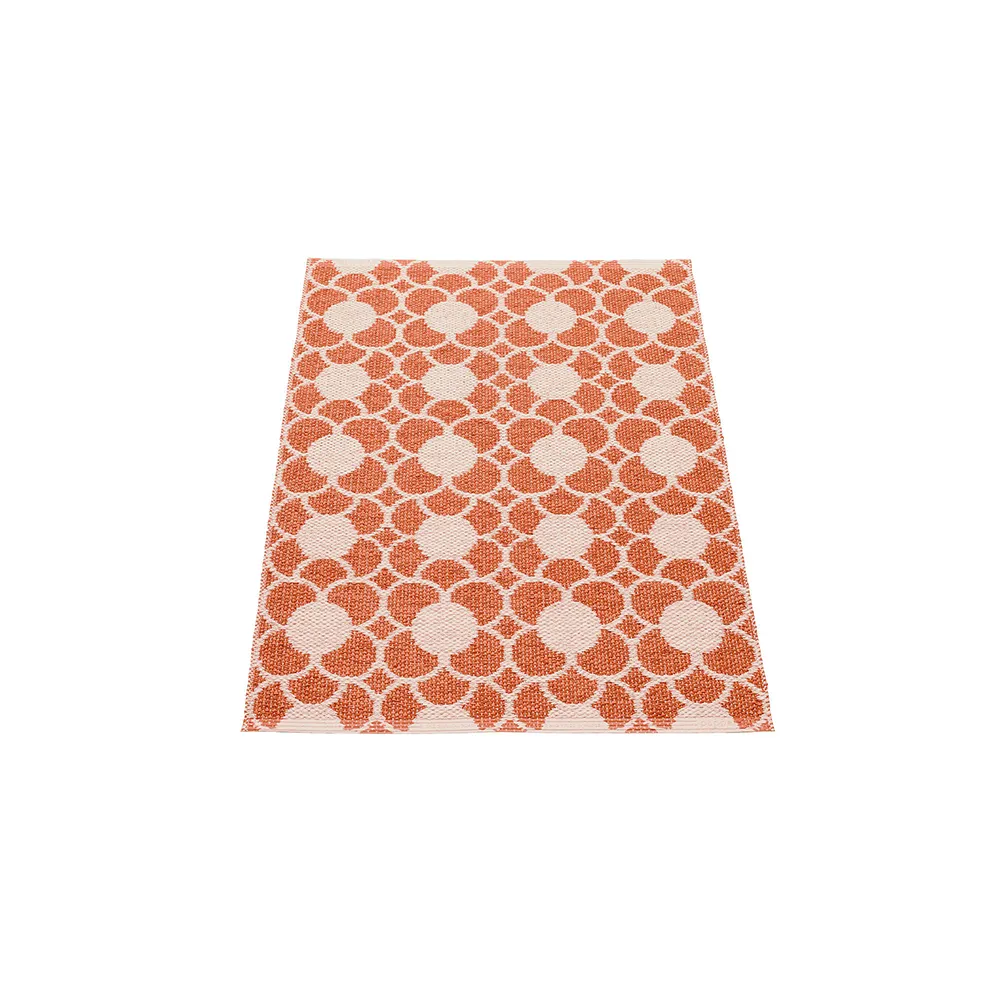 Anya rug Brick/Pearl Pink 70 x 100 cm