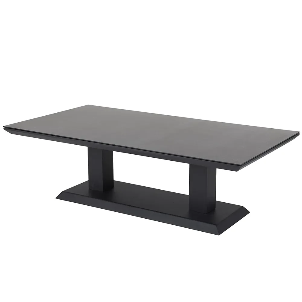 Heis Height-adjustable coffee table 79x150 cm black
