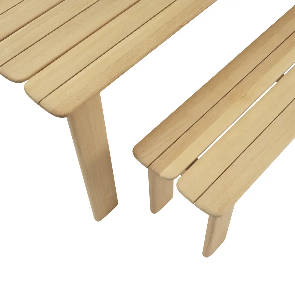 Teak Bench Assemble