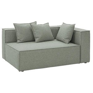 Muki end piece left Sea green