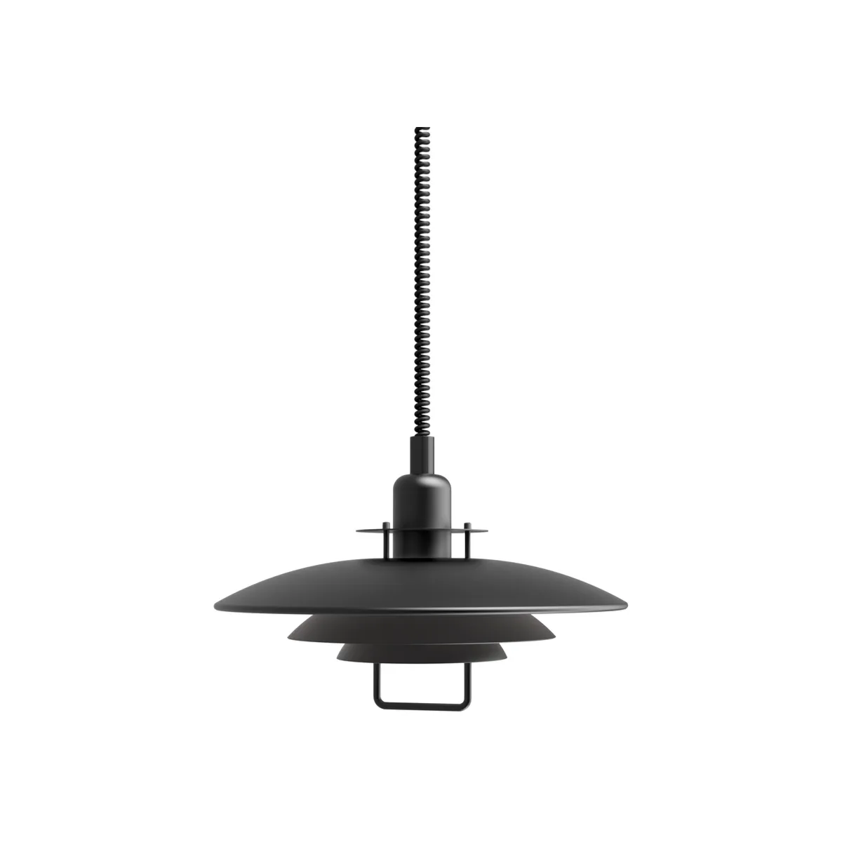 Primus II ceiling pendant Ø43 cm metal black