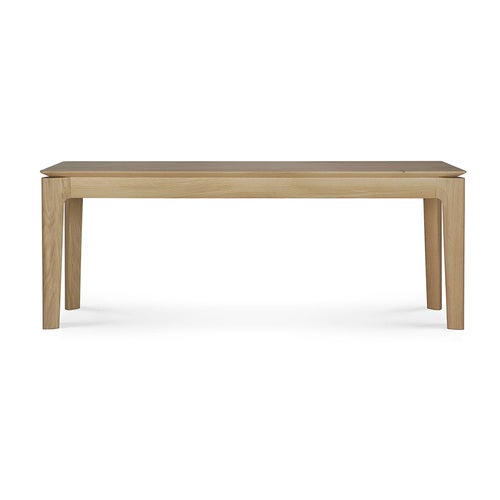 Bok bench Lacquered teak 35X126 cm