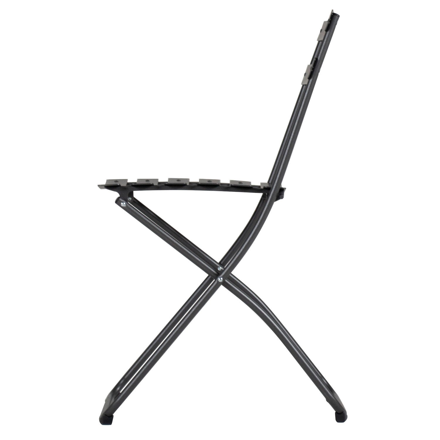 Spring chair anthracite steel