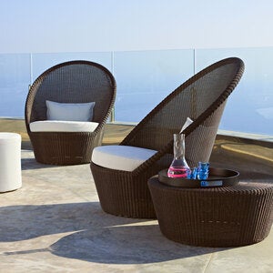 Kingston Lounge Armchair Mocca