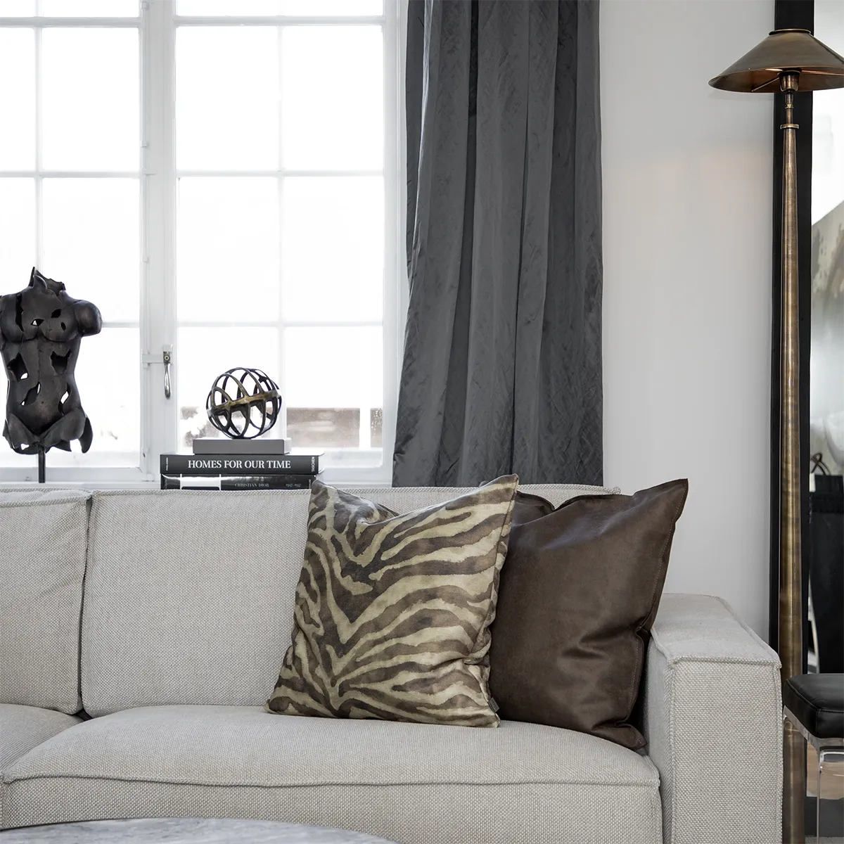 Montana 4-seater sofa Haze cream