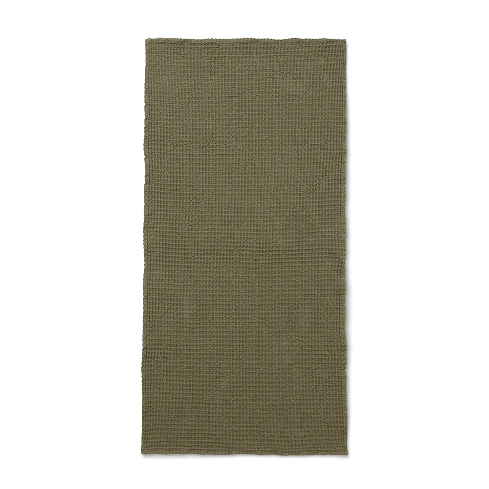 Bath Towel in Organic Cotton Olive