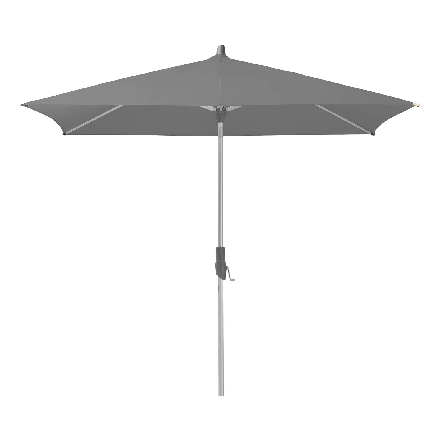 Alu-Twist parasol 210x150 cm cat.4 420 smoke 